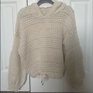 Francescas cream knit sweater